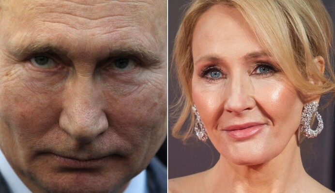 Путін згадав Джоан Роулінг у своєму випаді проти Заходу – авторка 