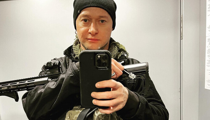 Поранений під час обстрілу Андрій Хливнюк розповів про свій стан і показав фото з лікарні