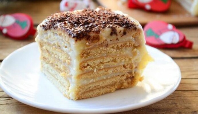 Как приготовить торт без выпечки из печенья и сгущенки: простой рецепт