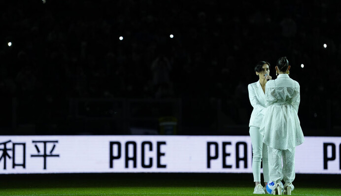 Солістка Go_A заспівала антивоєнну пісню Джона Леннона перед матчем Ювентус – Інтер: відео