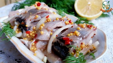 Як смачно замаринувати оселедець з гірчицею та цибулею: простий рецепт закуски