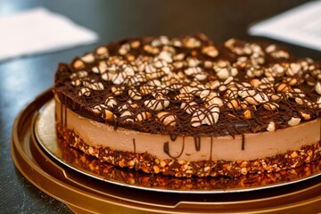 Як приготувати торт Снікерс з арахісом: простий рецепт без випічки