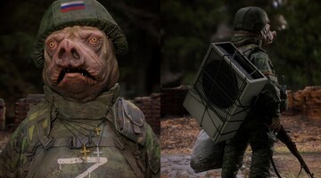 Такие ходят по нашей земле: украинский художник метко изобразил солдата 