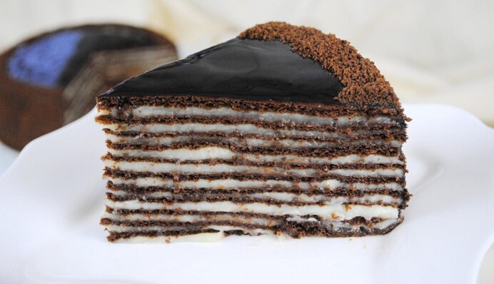 Как испечь шоколадно-медовый торт Спартак: классический рецепт