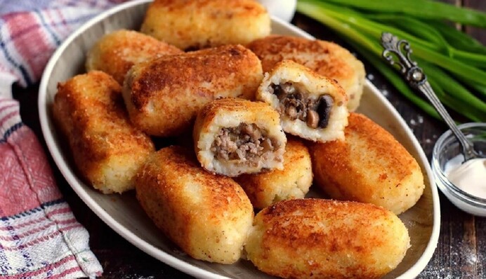 Как приготовить нежные картофельные зразы с грибами: простой рецепт
