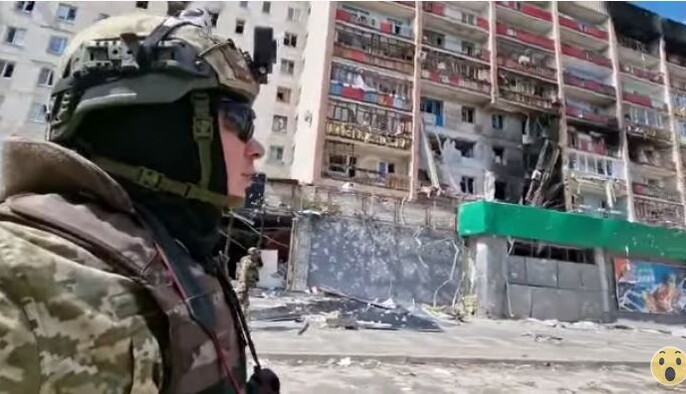 Город уничтожают: Дмитрий Комаров показал находящийся под постоянным обстрелом Северодонецк