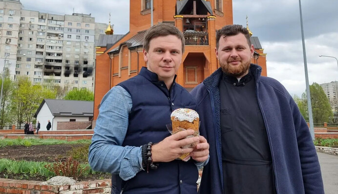 Опасность 10 из 10: Дмитрий Комаров рассказал, как встретил Пасху в Харькове