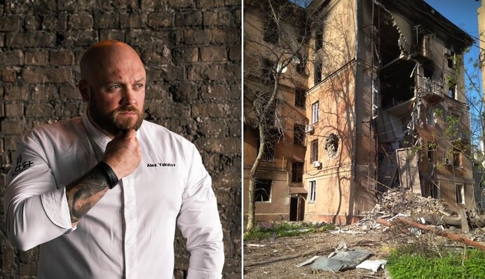 Дім розстрілювали заради забави: шеф-кухар Алекс Якутов розповів, що його родина пережила у Маріуполі