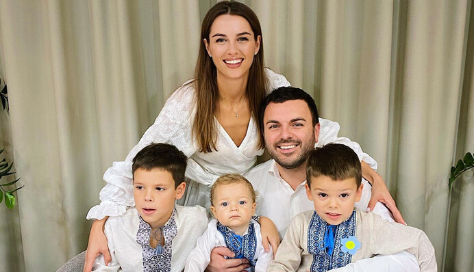 Батько трьох дітей Григорій Решетник розповів, чому залишився із сім'єю в Україні