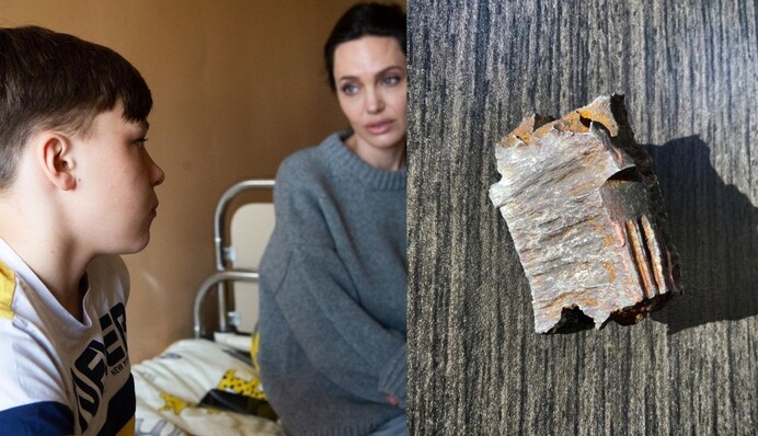 Анджеліна Джолі розповіла про зустріч із постраждалими від війни дітьми у Львові