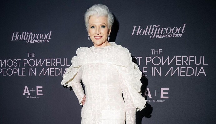 Красивое платье во время войны: Мэй Маск вышла в свет в платье украинского дизайнера