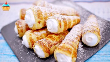 Як приготувати ніжні трубочки з білковим кремом: простий рецепт
