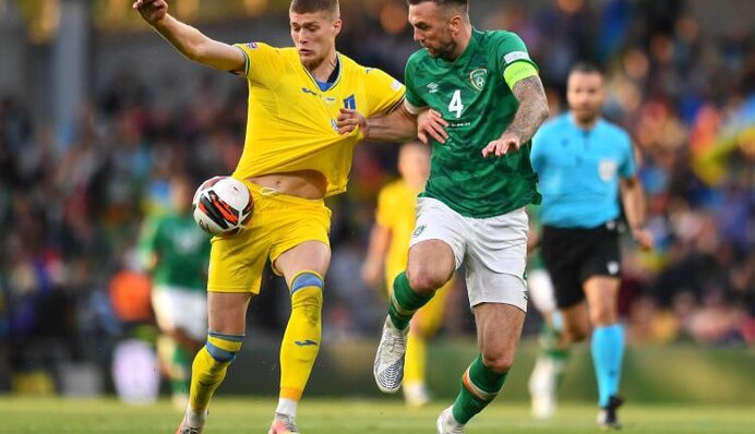 Україна - Ірландія - 1:1 Хроніка матчу і відео голів