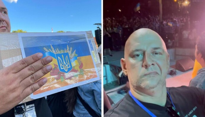 Не сказал ни слова на сцене: Потап показал последствия простуды лицевого нерва