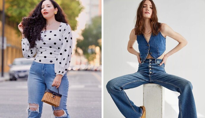 З чим носити різні фасони жіночих джинсів: 9 літніх образів на кожен день