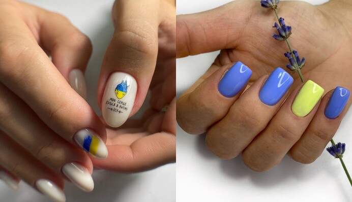 Ідеї для патріотичного манікюру: топ-10 дизайнів у жовто-блакитних кольорах