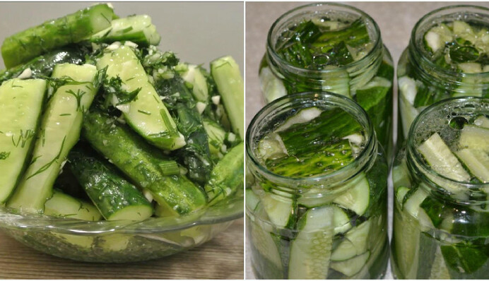 Як заготувати на зиму огірковий салат Дамські пальчики: рецепт смачної закуски