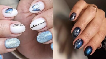 11 идей магнитного маникюра на короткие ногти: какие цвета и рисунки бывают