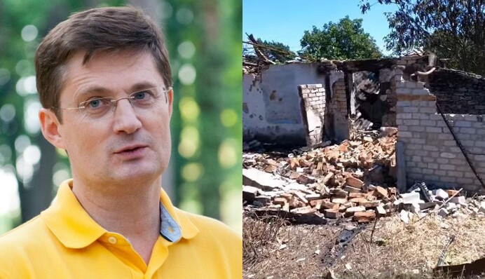 У цьому селі могила моєї мами: Ігор Кондратюк показав зруйновану росіянами малу батьківщину