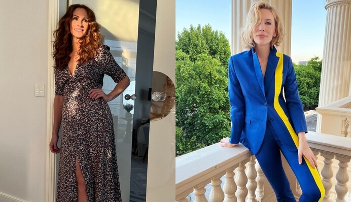 Голливудская стилистка нарядила Джулию Робертс и Кейт Бланшетт в наряды из Украины: фото