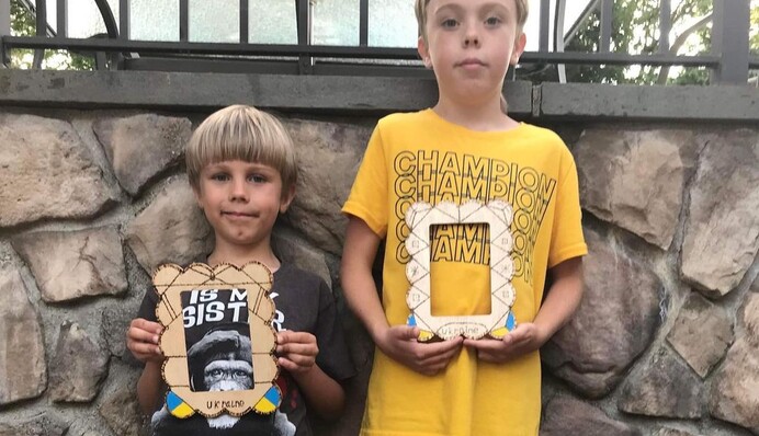 Мальчики очень старались: Тарас Тополя показал, как сыновья поддержали его на фронте милым подарком