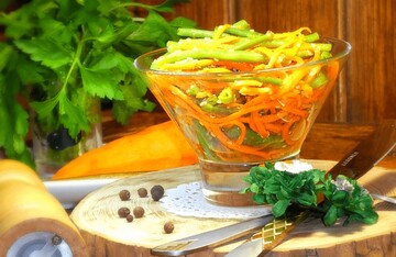 Как приготовить пикантную спаржевую фасоль по-корейски: простой рецепт