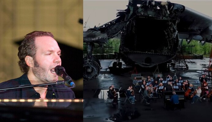 На тлі знищеної 