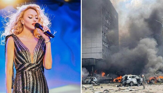 Моя Вінниця: Оля Полякова відреагувала на обстріл рідного міста та показала моторошні кадри