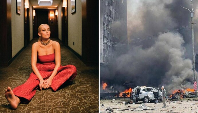 Певица ROXOLANA рассказала, как ее команда попала под ракетный удар в Виннице