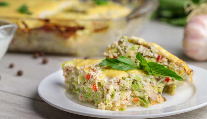 Как приготовить кабачковую запеканку с фаршем и твердым сыром: простой рецепт