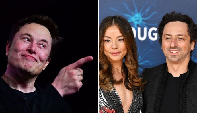 Це повна нісенітниця: Ілон Маск спростував чутки про роман із дружиною Сергія Бріна