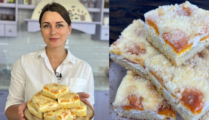 Как приготовить нежный абрикосовый пирог: простой рецепт от Лизы Глинской