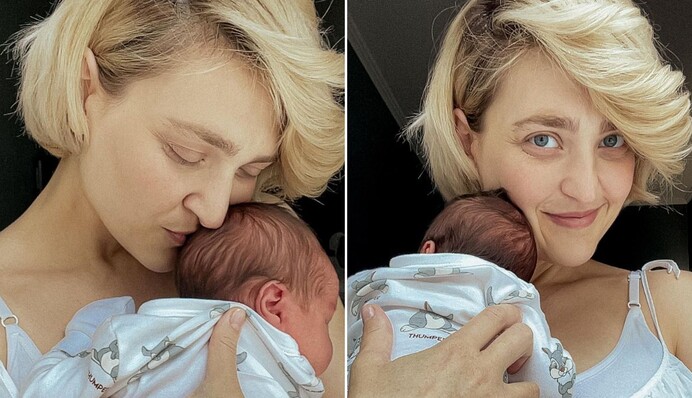Вера Кекелия во второй раз стала мамой и показала трогательные фото с малышом