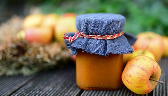 Рецепт ароматного яблучного повидла з апельсином, що виходить густим, як мармелад