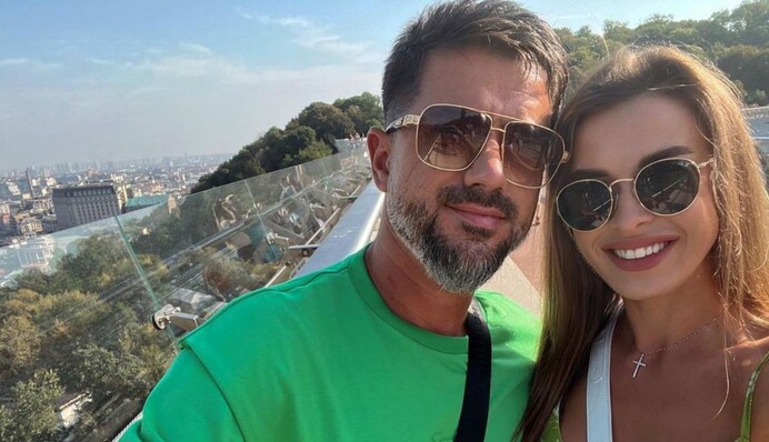 Бывший муж Ани Лорак посетил Киев с новой любимой и показал общее фото