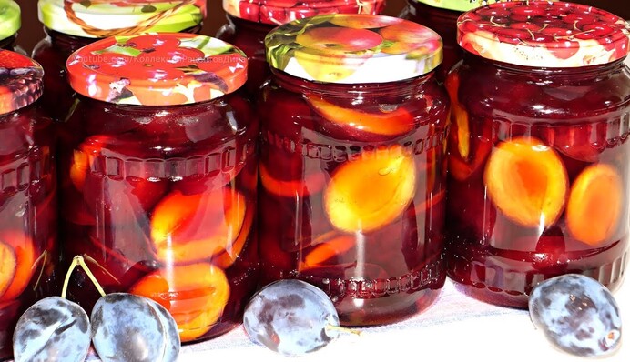 40 хвилин і готово. Рецепт смачних маринованих слив на зиму