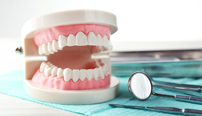 Как убрать налет на зубных протезах, если нет специальных средств