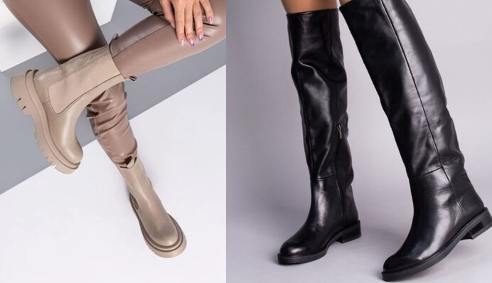 Как выглядят самые модные женские сапоги: 5 трендовых моделей на осень