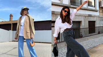 З чим носити широкі джинси: 8 наймодніших поєднань цієї осені