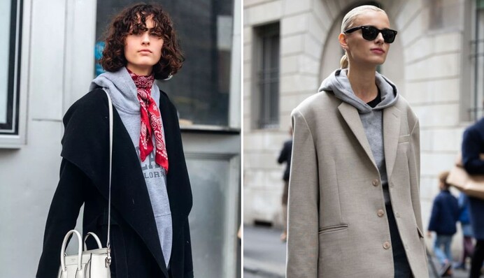 С чем носить худи этой осенью: 5 модных образов на холодную погоду