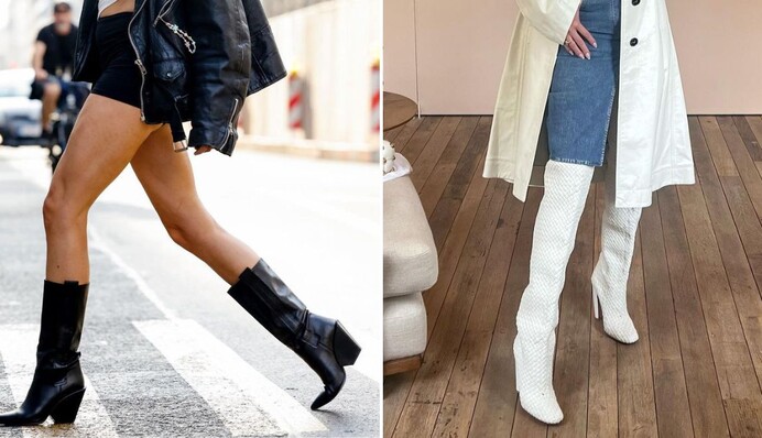 Как выглядят самые модные высокие сапоги на осень: топ-4 трендовые модели