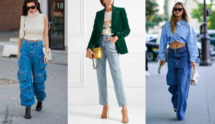 Какие джинсы будут модными в этом году: топ-3 трендовых фасона