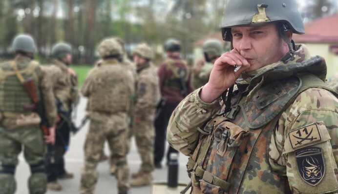 Командир роты Игорь Черненко: 