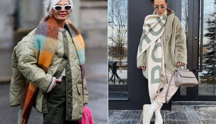 Какие шарфы считают самыми модными в 2022 году: 5 теплых трендов на холодную погоду