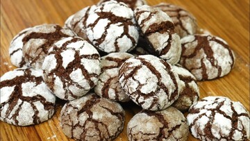 Как испечь шоколадное мраморное печенье с трещинками: простой рецепт к чаю