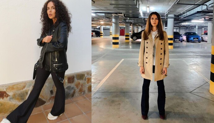 С кроссовками и каблуком: как украинские звезды носят самые модные штаны 2022 года