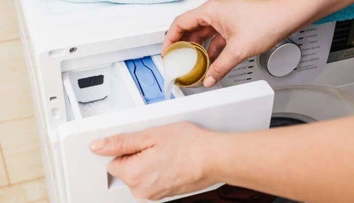 Як відмити лоток пральної машини від старого затверділого порошку