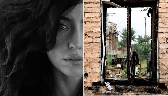 Надя Дорофєєва зняла новий кліп у зруйнованому росіянами будинку: відео