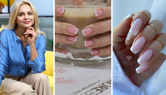 Лілія Ребрик показала, як виглядає модний французький манікюр на квадратні нігті: фото