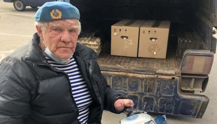 У Херсоні мені на ЗСУ давали навіть буряти - відомий волонтер дядя Гриша